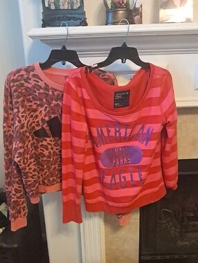 Two  Sweatshirts (Adidas & Champion) Medium